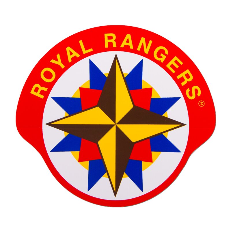Aufkleber groß - Royal Rangers Shop