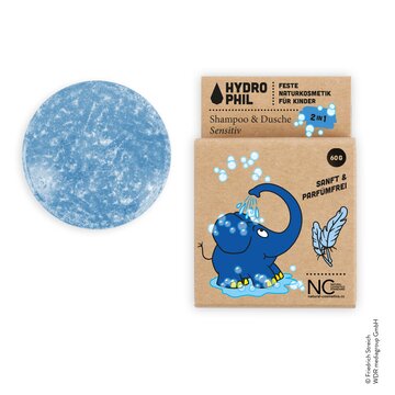 Hydrophil Festes 2in1 Shampoo & Dusche für Kids Sensitiv